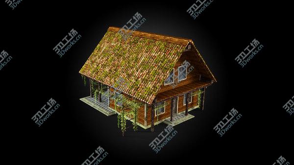 images/goods_img/20210312/Abandoned Cottage J 3D model/1.jpg